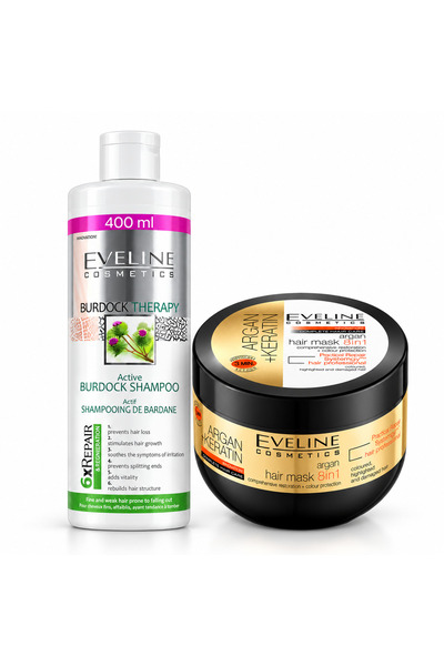 Eveline Cosmetics Σετ Eveline κατά της τριχόπτωσης – Σαμπουάν Θεραπείας με Κο...