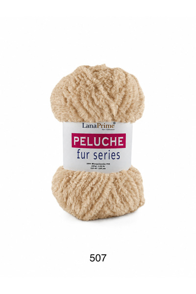 Lanaprime Νήμα Πλεκτομηχανής Βελούδινο Peluche 100 γρ. 110 μ. Συσκευασία 5 τε...
