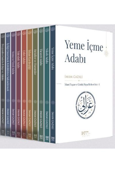 Miras Yayınları İslami Yaşam ve Günlük Hayat Rehberi Seti (10 Kitap) / İmam G...
