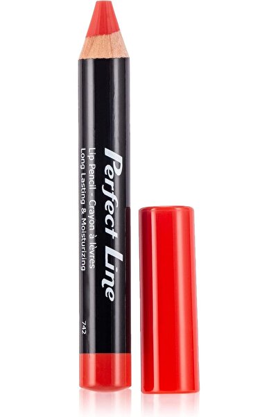 Glams Makeup Glam Perfect Line Lipstick Pencil, Red My Lips 742
