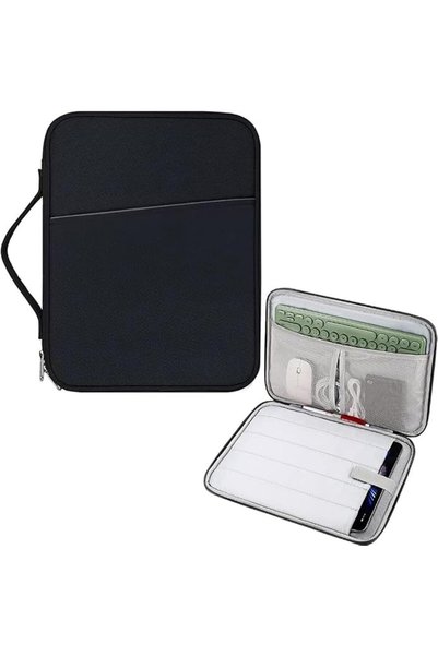 GENERAL Armor Protective Case for Tablet, Canvas Black Bag