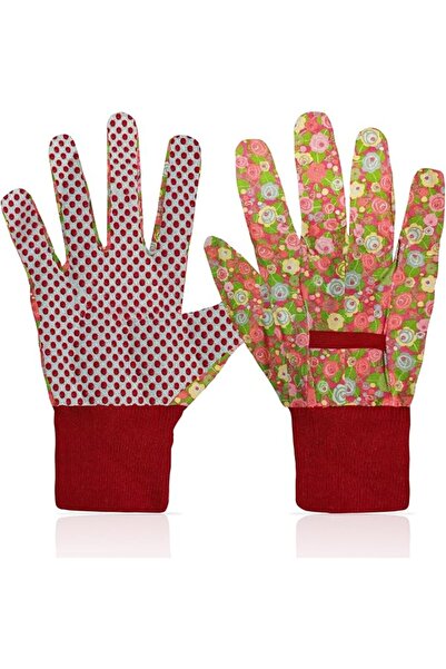 TERRIFI Gardening Gloves for Women Work Gloves Thorn Resistant Weeding Diggin...