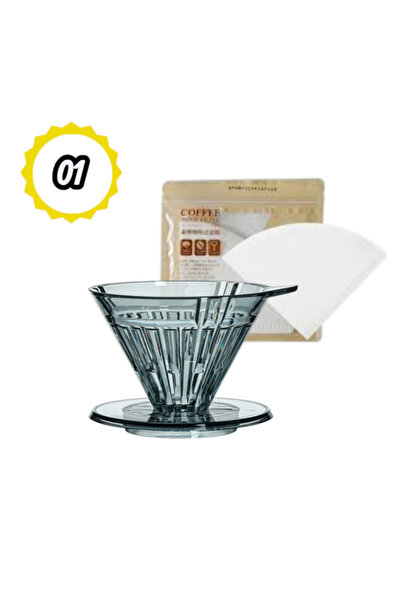 Timemore Coffee Grinder Timemore V60 Crystal Turbo