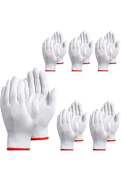 TERRIFI Work Gloves Safety Work Gloves, Cotton Knitted Work Gloves for Men Wo...