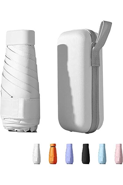 GENERAL Mini Umbrella, Small Umbrella for Purse & Travle with Case; for Sun a...