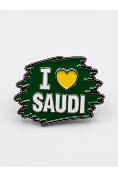 genric I Love Sudi Logo Metal Sticker