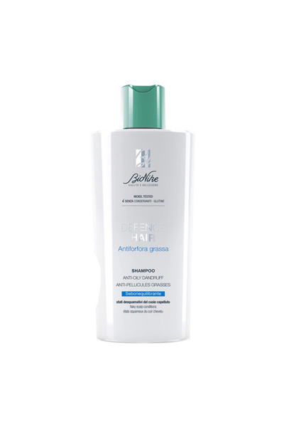 BioNike Șampon pentru păr gras, anti-mătreață și purifiant, 200 ml