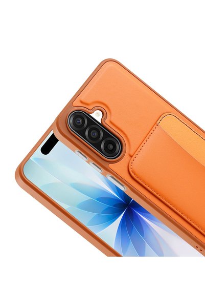 Generic Brand Galaxy A17 Case with Card Holder X-Kart Silicone Cover Mars