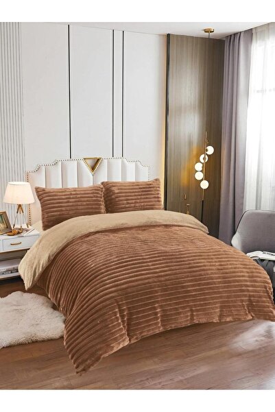 RMR textile Lenjerie de pat Cocolino 4 piese cu husa de pat,cearceaf pilota 2...