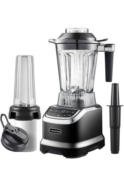 AMZCHEF ZM5003-BK γυάλινο μπλέντερ (μαύρο)
