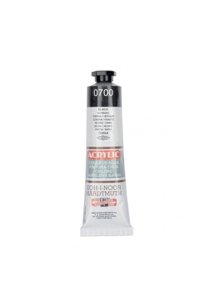Koh-i Noor Set 3 x Culoare Acril, Negru, 40 ml