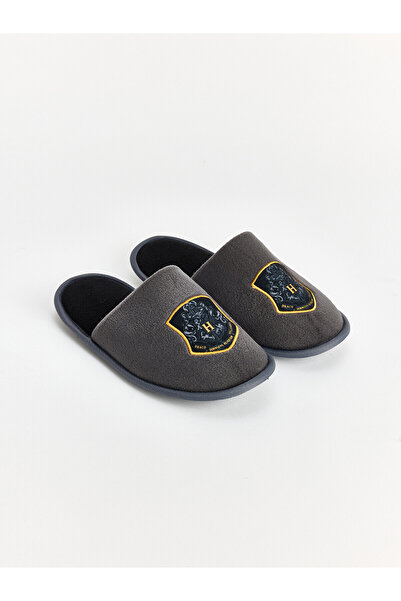 LC Waikiki Lcw Steps Anthracite Men's House Slippers with Nevavm Difference