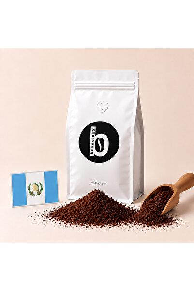 Beanology Ground Coffee: 250 gram Guatemala Decaf Medium Roast