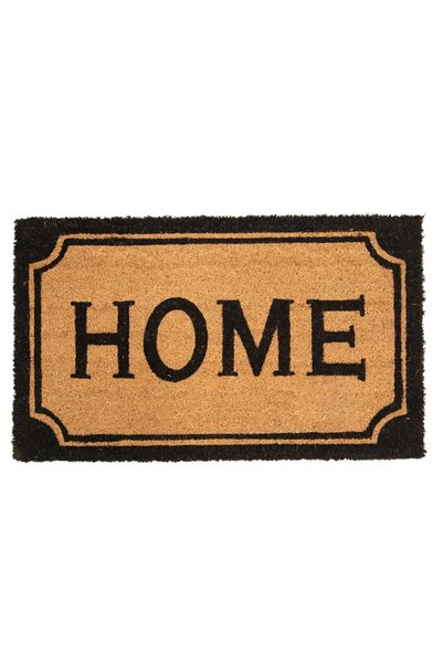 Own Buy Floor Garden Coir Mat W/Home Print, FG-3002 (45 x 75 cm)