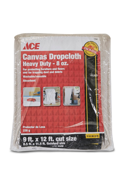 ACE Heavy Weight Drop Cloth (274 x 365 cm, White)