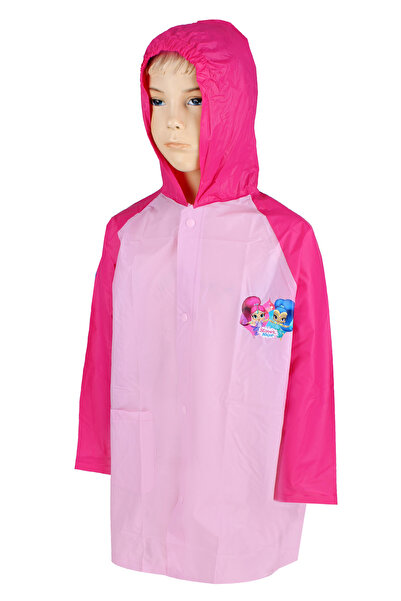 Shimmer And Shine Pink raincoat 3-6 years with buttons, made of PVC