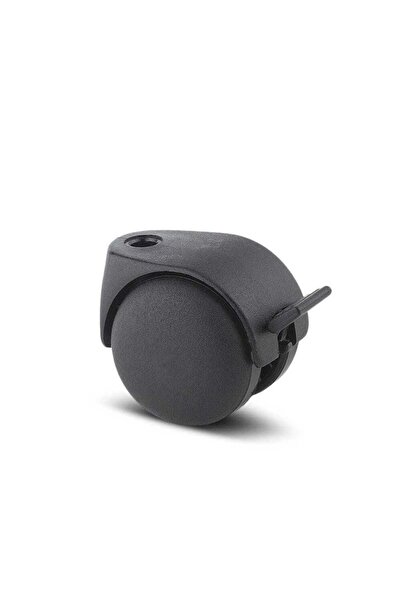 OEM Swivel castor for furniture, made of polypropylene, with brake, 50 mm, 50 kg