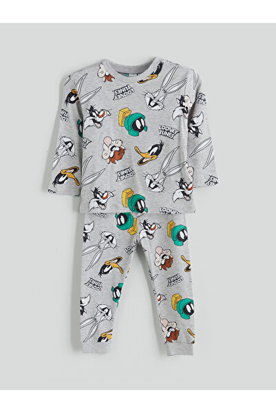 LC Waikiki Bugs Bunny Printed Baby Pajama Set for Boys