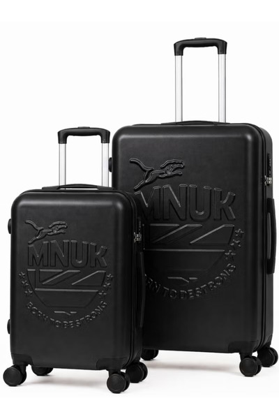 Mnuk Manchester 20 & 24 Inch Luggage Set, PP Hardshell Suitcases with TSA Loc...