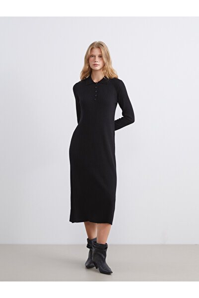 LC Waikiki Turtleneck Knit Dress