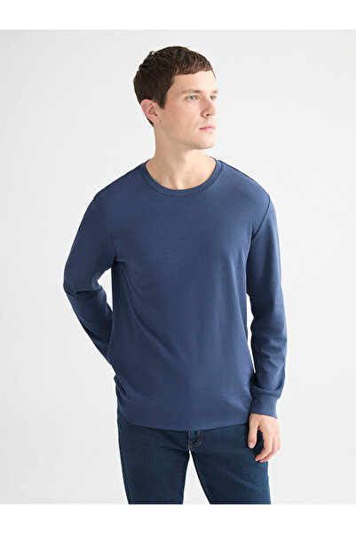 LC Waikiki Crew Neck Long Sleeve T-Shirt for Men