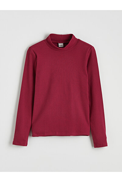 LC Waikiki Girls' Mock Neck Top