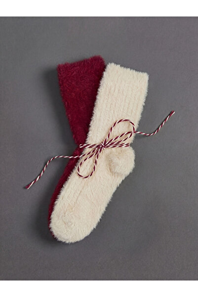 LC Waikiki Women's Plush Socks 2 Pack