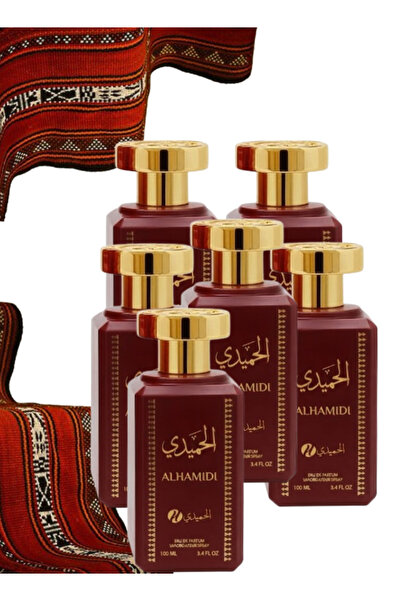 ALHAMIDI 6 Pieces Najd Perfume 100 ML
