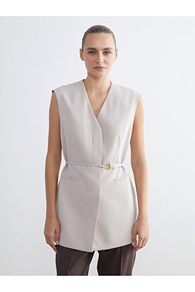 LC Waikiki V-Neck Classic Vest for Women