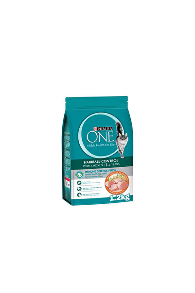 Purina One Purina Hairball Control Dry Food with Chicken for Adult Cats