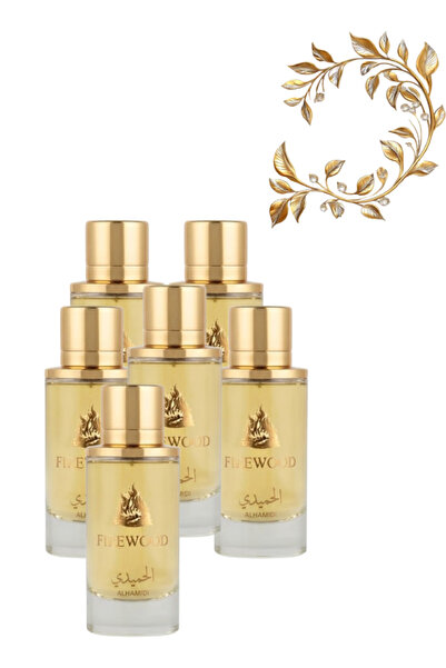 ALHAMIDI 6 Pieces Firewood Perfume 100 ML