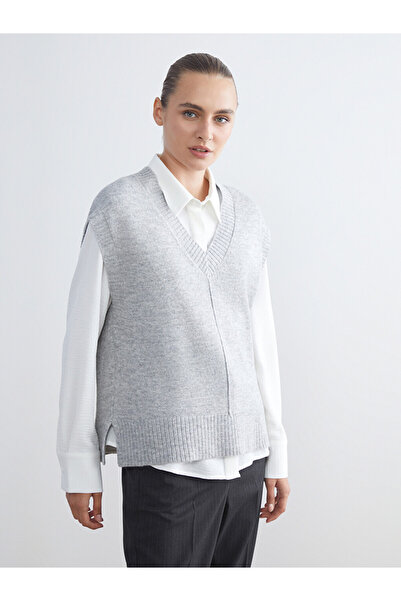 LC Waikiki V-Neck Women's Knitwear Slipover