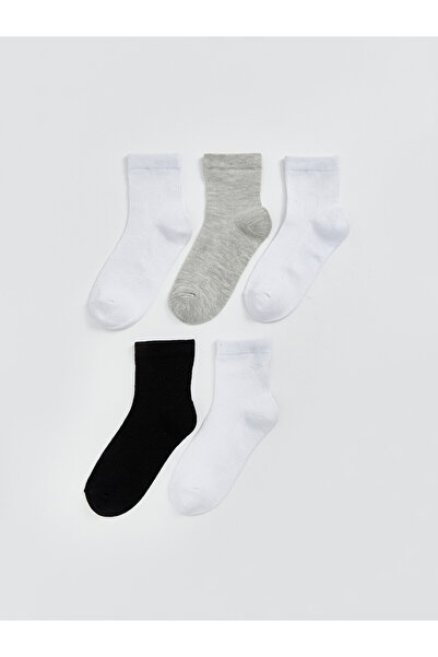 LC Waikiki Basic Ankle Socks for Girls 5 Pack