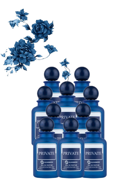 ALHAMIDI 10 Pieces Private Perfume 100 ML