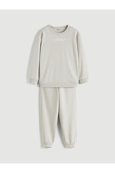 LC Waikiki Printed Tracksuit Set for Boys