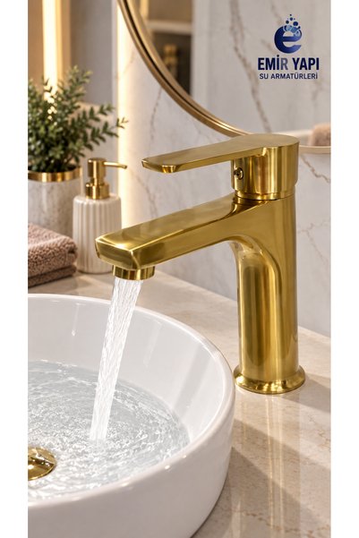 emiryapı MAT GOLD LAVABO BATARYASI