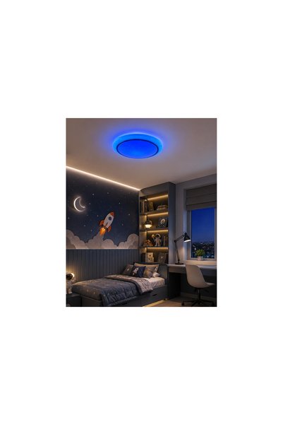 Vivense ÖZCAN AYDINLATMA FUTURA 60CM RGB AKRİLİK ARMATÜR (KUMANDALI), 1413-2