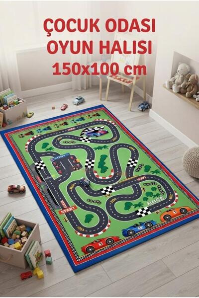 Tıfıl Toys Eğitici Çocuk Odalarına Uygun Yüzeyi Silinebilir 150 x 100 CM Yarı...