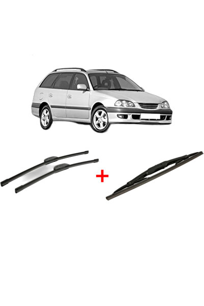 Bosch Σετ 3 υαλοκαθαριστήρων TOYOTA AVENSIS Estate (_T22_) 1997-2003, για μπρ...