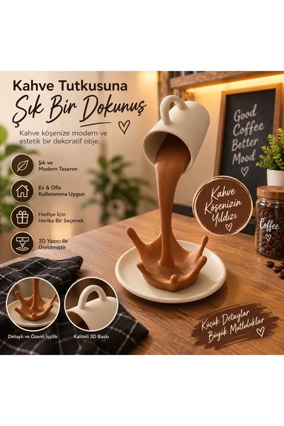 Genel Markalar Kahve köşeleri için harika dekor