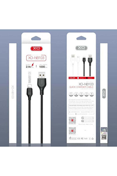 Xo Καλώδιο Δεδομένων και Φόρτισης NB 103, USB-A σε Lightning, 2.1 A, Γρήγορη ...