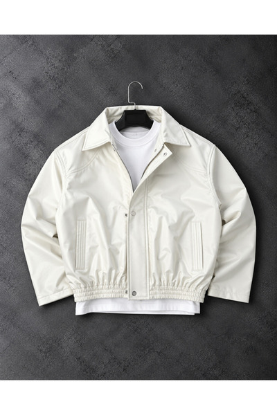 tetramoda Oversize Deri Bomber Ceket