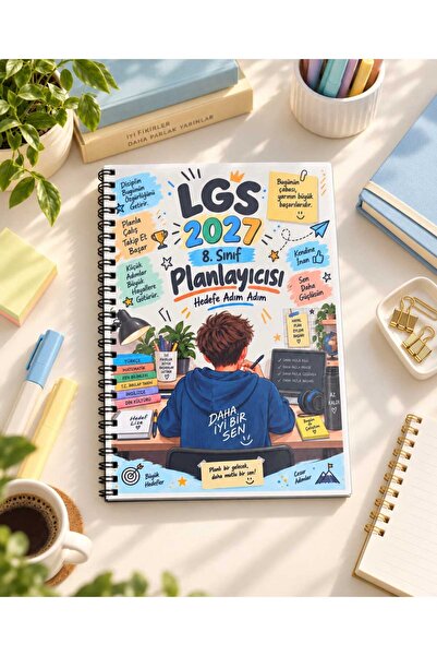 lgs 2027 planlayıcı lgs hazırlık defter lgs ajanda lgs motivasyon