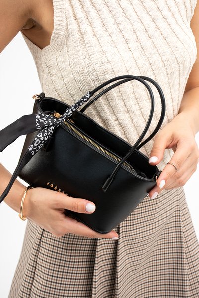 STYLE BAGS Steylebags Black Josephcns Vintage Crossbody and Shoulder Bag 13X24 Size