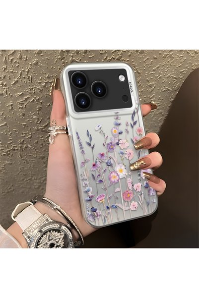 CHICASELUX حافظة متوافقة مع iPhone 17 Pro بلون أرجواني فاتح ولون اللافندر وزه...