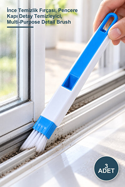 Yenilig 3-Piece Multi-Purpose Detail Cleaning Brush – Fine Detail Cleaning Br...