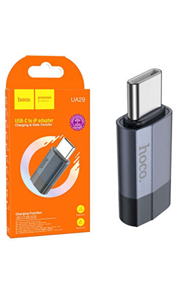 Hoco Προσαρμογέας Μεταφοράς Δεδομένων OTG UA 29, USB-C σε Lightning, Έξυπνος ...
