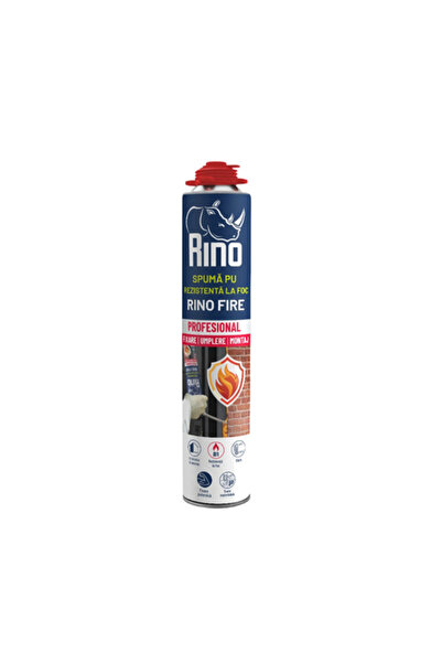Rino Spumă antiincendiu pentru pistol, rezistentă la foc, 750ML