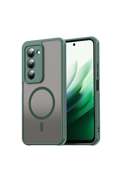 Maxcell Θήκη MagFrost Pro για Xiaomi Redmi 15 4G/5G, Ματ MagSafe, Παγωμένο Πλ...