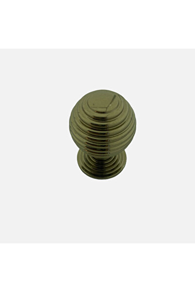 Esal Nect Button Handle Bronze